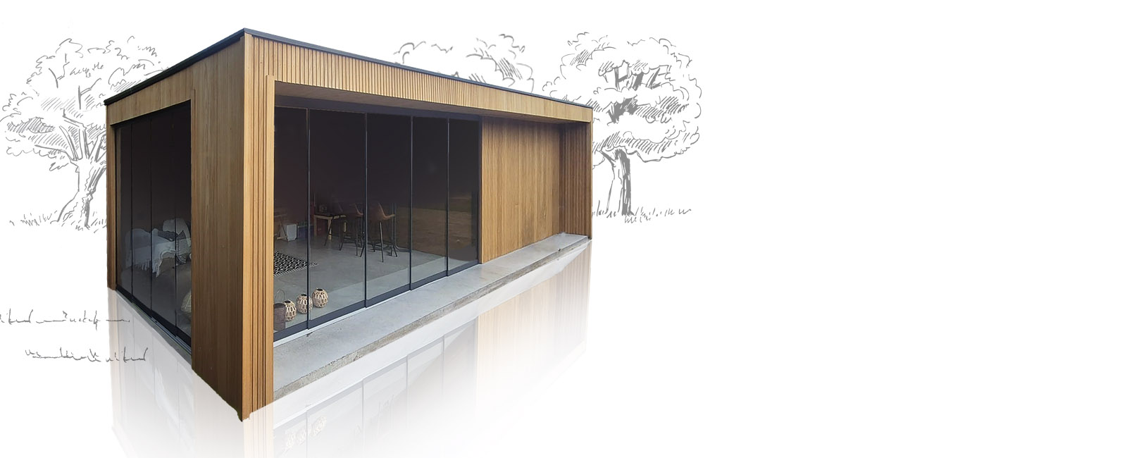 Votre abri de jardin, notre fierté.
Entièrement sur mesure et selon vos souhaits.
Prenez votre rendez-vous.